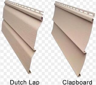 Traditional Dutch Lap or Clapboard Vinyl Siding