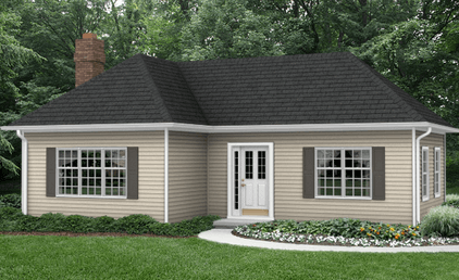 Traditional Vinyl Siding on one Story Ranch